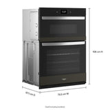 6.4 Cu. Ft. Wall Oven Microwave Combo with Air Fry