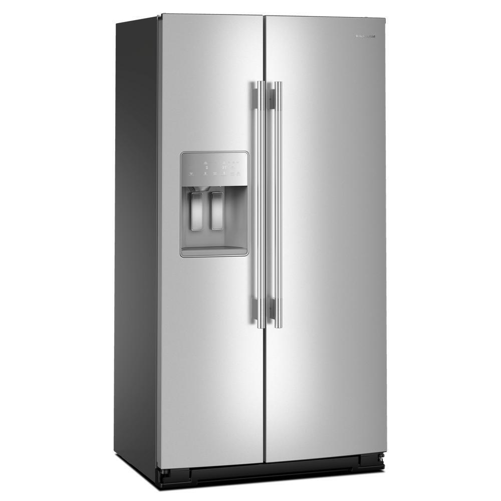 20.8 Cu. Ft. Counter-Depth Side-by-Side Refrigerator with Exterior Ice and Water Dispenser in PrintShield™ Finish