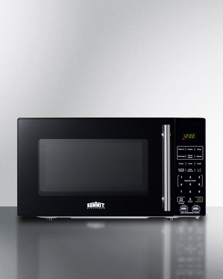 Compact Microwave With Usb Ports and Allocator