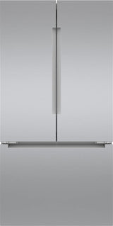 800 Series French Door Bottom Mount Refrigerator 36" Stainless steel (with anti-fingerprint)