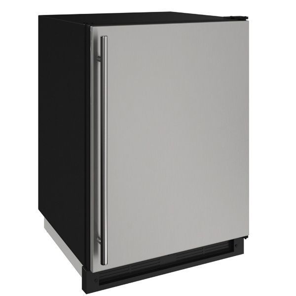 1224fzr 24" Convertible Freezer With Stainless Solid Finish (115 V/60 Hz Volts /60 Hz Hz)