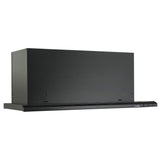 DISCONTINUED-Broan® Elite 30-Inch Under-Cabinet Slide-Out Range Hood w/ Light, Black