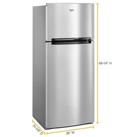 28-inch Wide Refrigerator Compatible With The EZ Connect Icemaker Kit - 18 Cu. Ft.