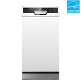 Element 18" Front Control Built-In Dishwasher - White (ENB6631PEBW)