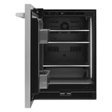 RISE™ 24" Under Counter Solid Door Refrigerator, Left Swing