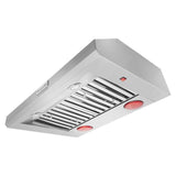 36" 585 or 1170 CFM Motor Class Commercial-Style Wall-Mount Canopy Range Hood