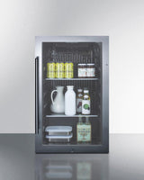 Shallow Depth Indoor/outdoor Beverage Cooler