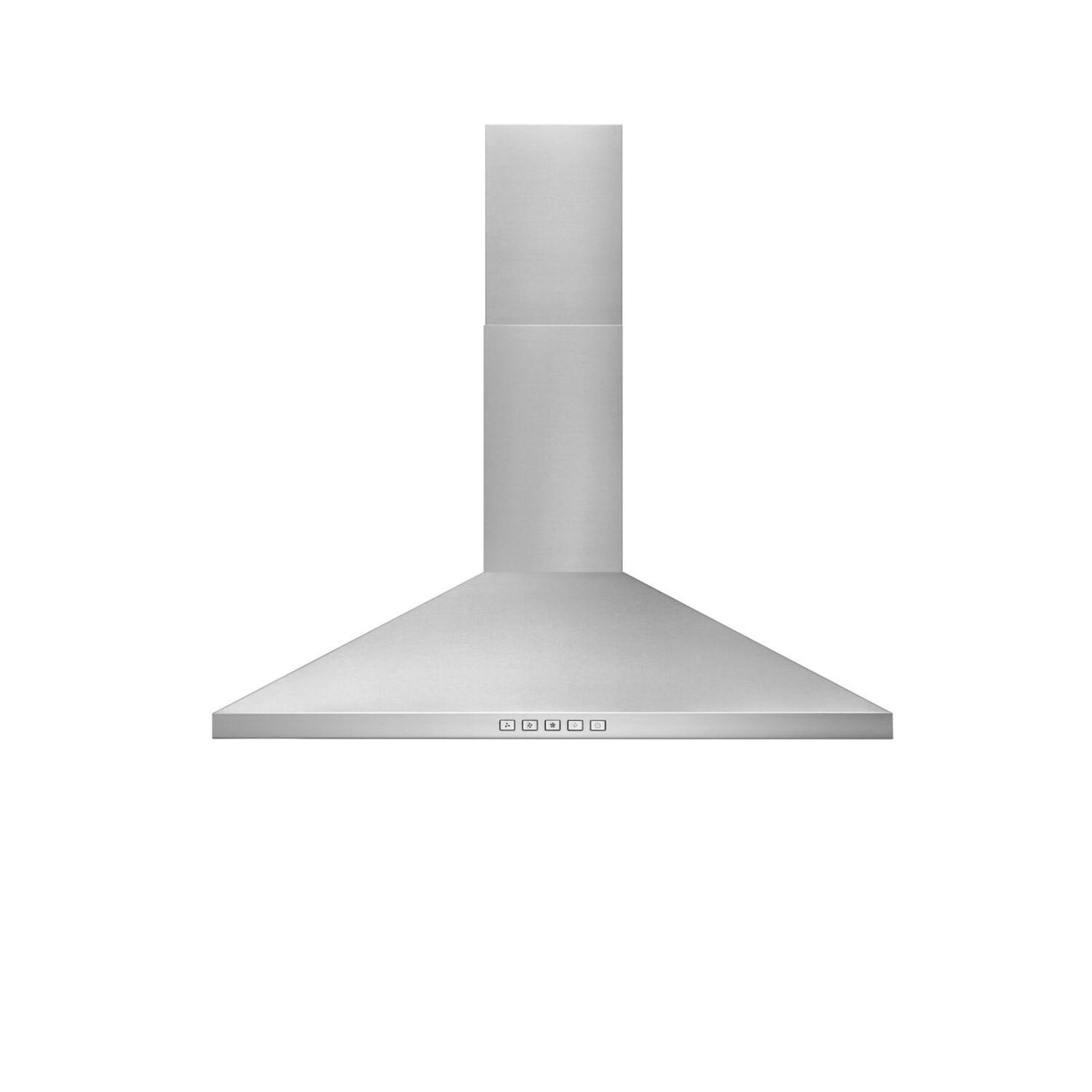 **DISCONTINUED** Broan® 36-Inch Convertible Wall-Mount Pyramidal Chimney Range Hood, 450 MAX CFM, Stainless Steel