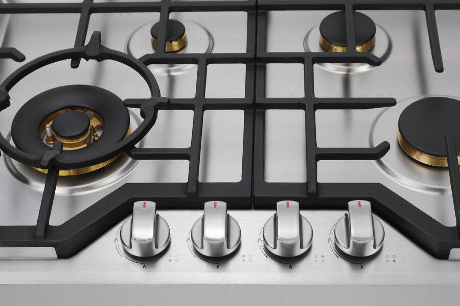 ROBAM G Model 30-in 4 Burners Stainless Steel Gas Cooktop