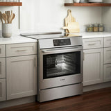 800 Series Induction Slide-in Range 30" Stainless Steel