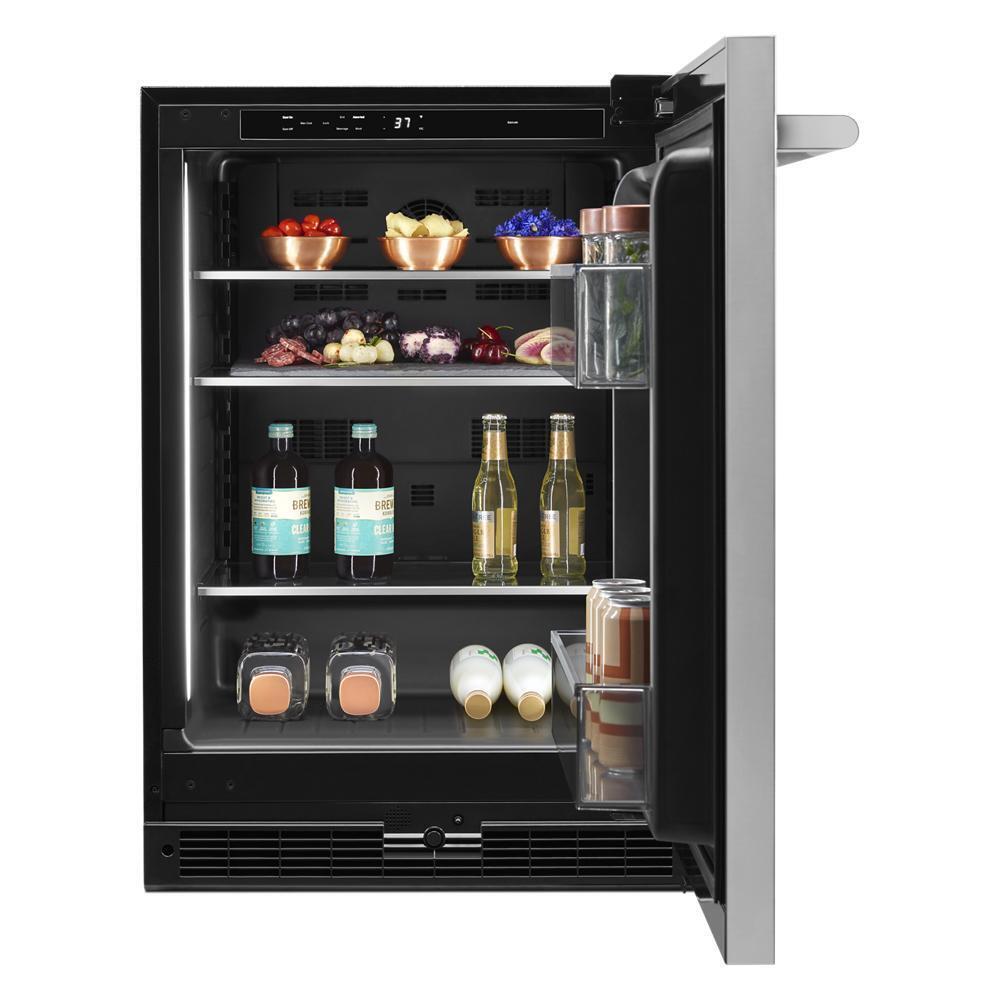 RISE™ 24" Under Counter Solid Door Refrigerator, Right Swing