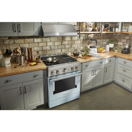 KitchenAid® 30'' Smart Commercial-Style Gas Range with 4 Burners