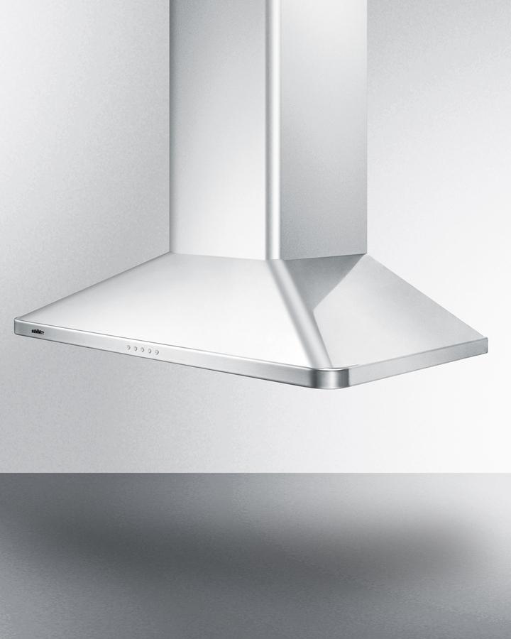 36" Wide Wall-mounted Range Hood, ADA-compliant