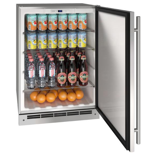 Ore124 24" Refrigerator With Stainless Solid Finish (115 V/60 Hz)