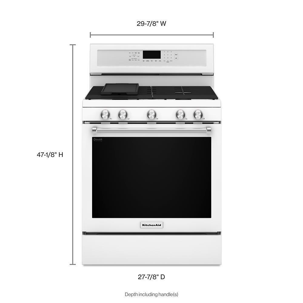 30-Inch 5-Burner Gas Convection Range