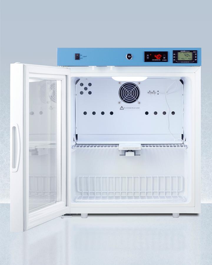 19" Wide Compact Medical Refrigerator, Certified To Nsf/ansi 456 Vaccine Storage Standard