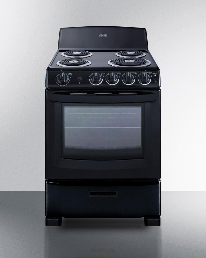 24" Wide Electric Coil Range