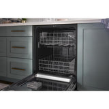 Quiet Dishwasher with Boost Cycle and Pocket Handle