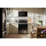 30-inch Energy Star Electric Range with Air Cooking Technology, No Preheat Air Fry and Air Baking and Self Clean