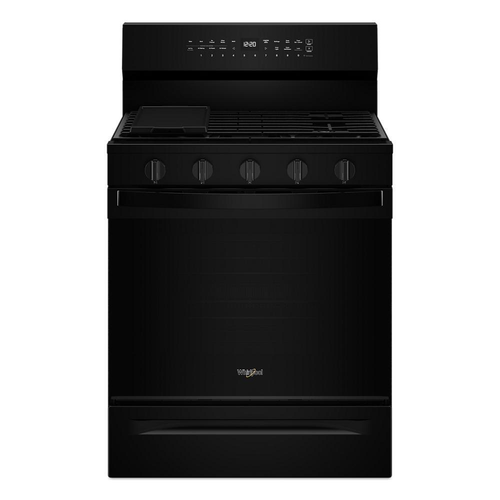 30-inch Smart Gas Range with Air Cooking Technology, No Preheat Air Fry, Steam/Self Clean and High Speed Preheat