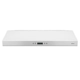 Glacier 30-Inch 450 Max Blower CFM 5.5 Sones White Range Hood