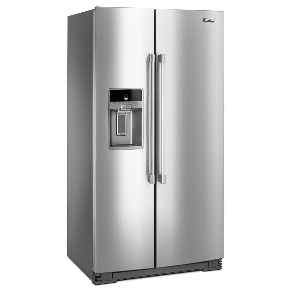 36- Inch Wide Counter Depth Side-by-Side Refrigerator- 21 Cu. Ft.