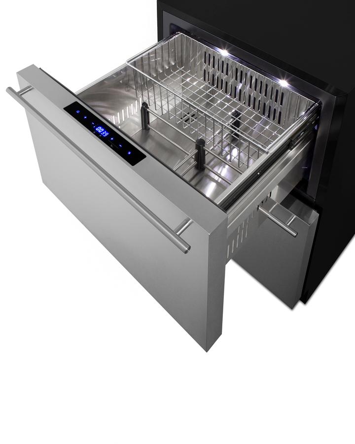 24" Wide 2-drawer Refrigerator-freezer, ADA Compliant