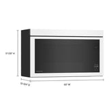 Over-The-Range Microwave with Flush Built-In Design