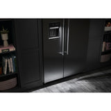 29.4 Cu. Ft. 48" Built-In Side-by-Side Refrigerator with Ice and Water Dispenser