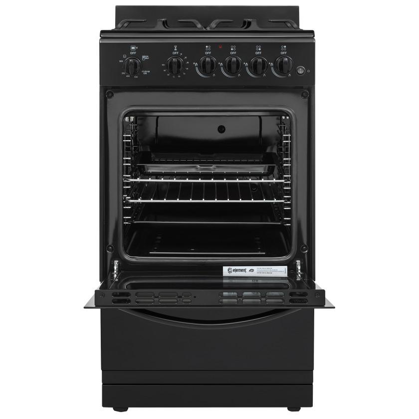 Element 1.9 Cu. Ft. 20 Gas Range - Black (EGR204MCCB)