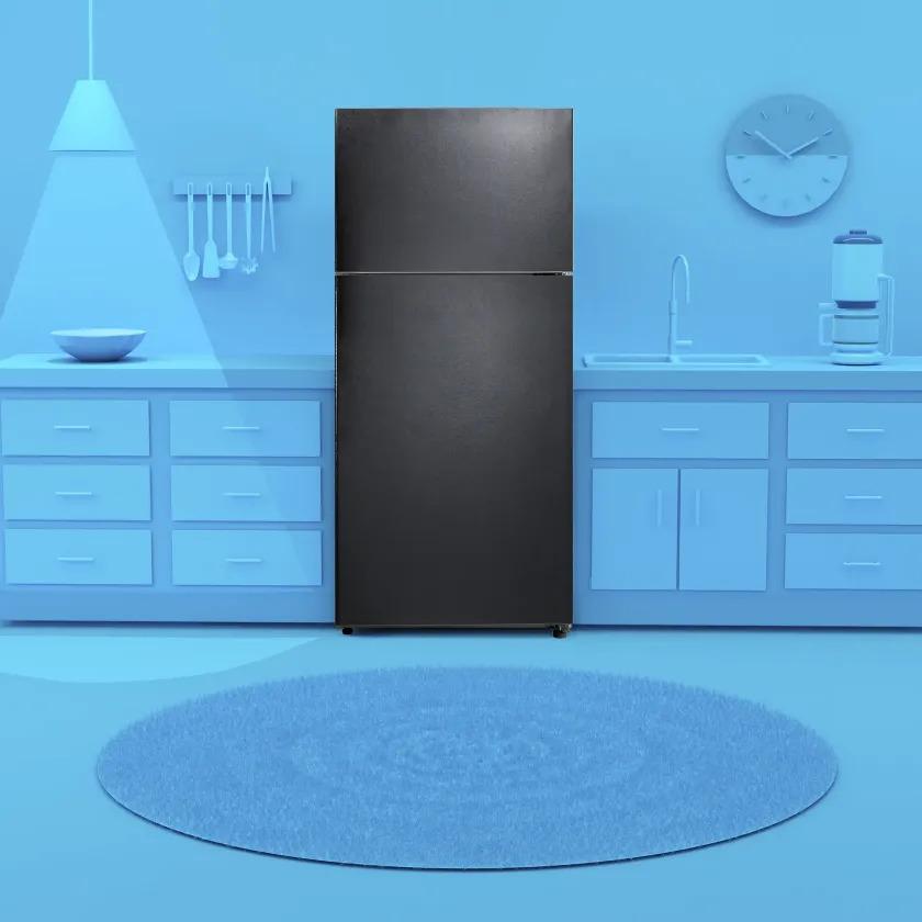 Element 18.0 cu. ft. Top Freezer Refrigerator - Black