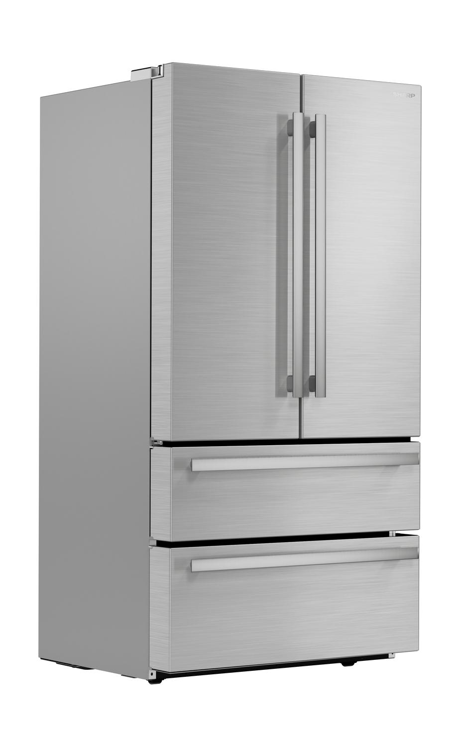 Sharp French 4-Door Counter-Depth Refrigerator