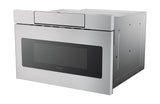 24 in. 1.2 cu. ft. 950W Sharp Stainless Steel Microwave Drawer Oven