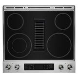 RISE™ 30" ELECTRIC DOWNDRAFT SLIDE-IN RANGE