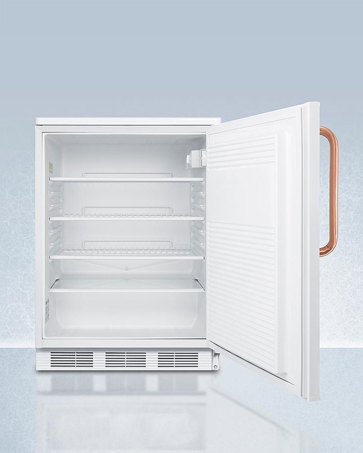 24" Wide All-refrigerator With Antimicrobial Pure Copper Handle