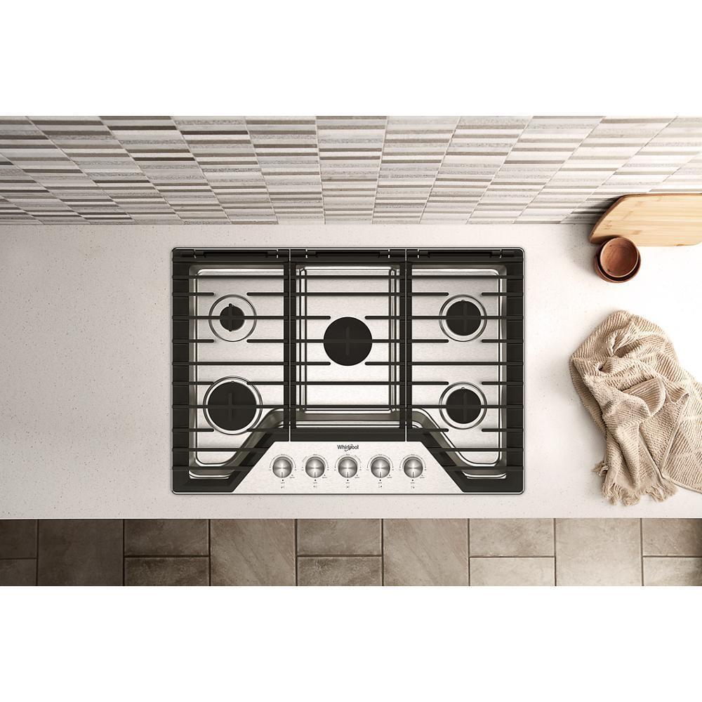 30-inch Gas Cooktop with Fifth Burner