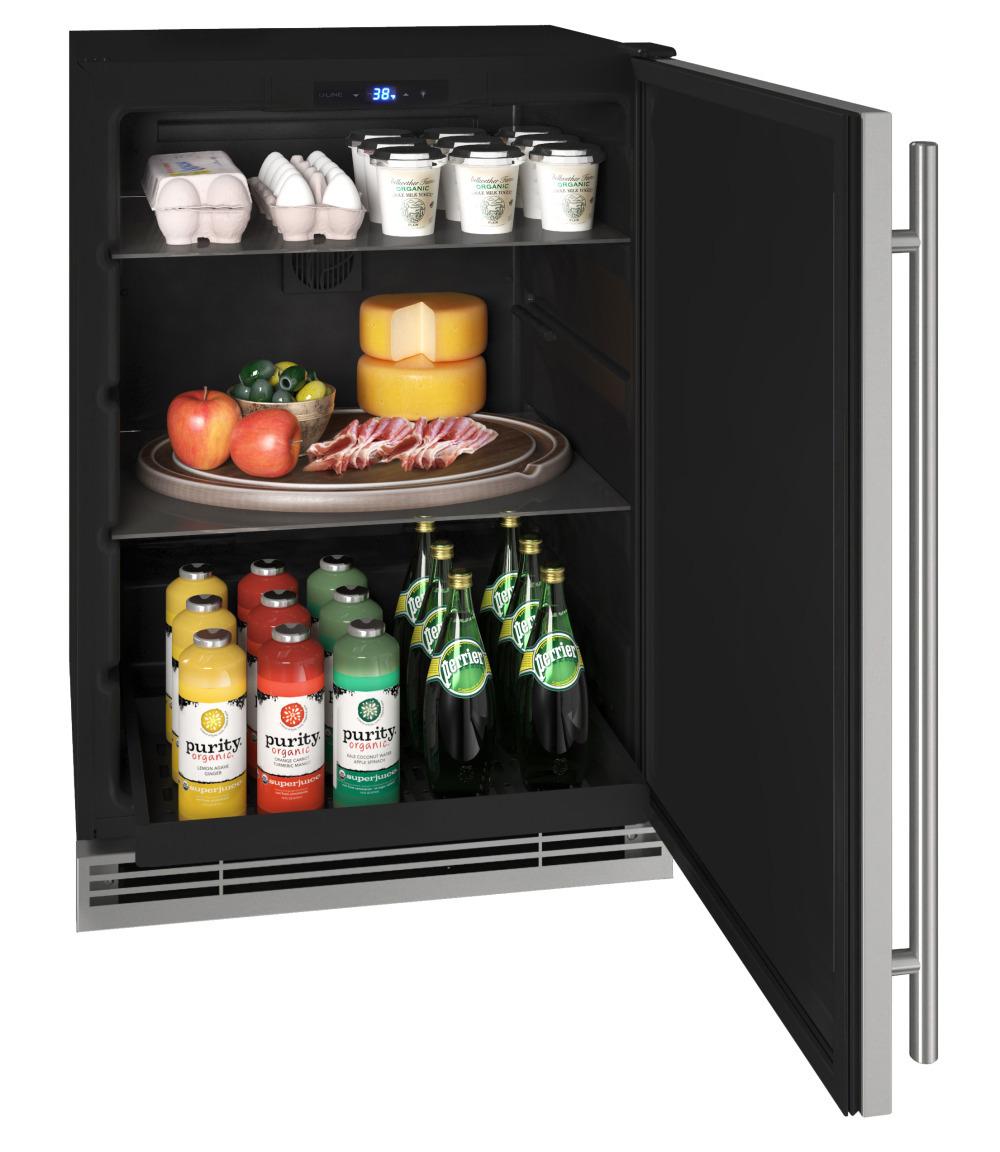 Hre124 24" Refrigerator With Stainless Solid Finish (115 V/60 Hz)