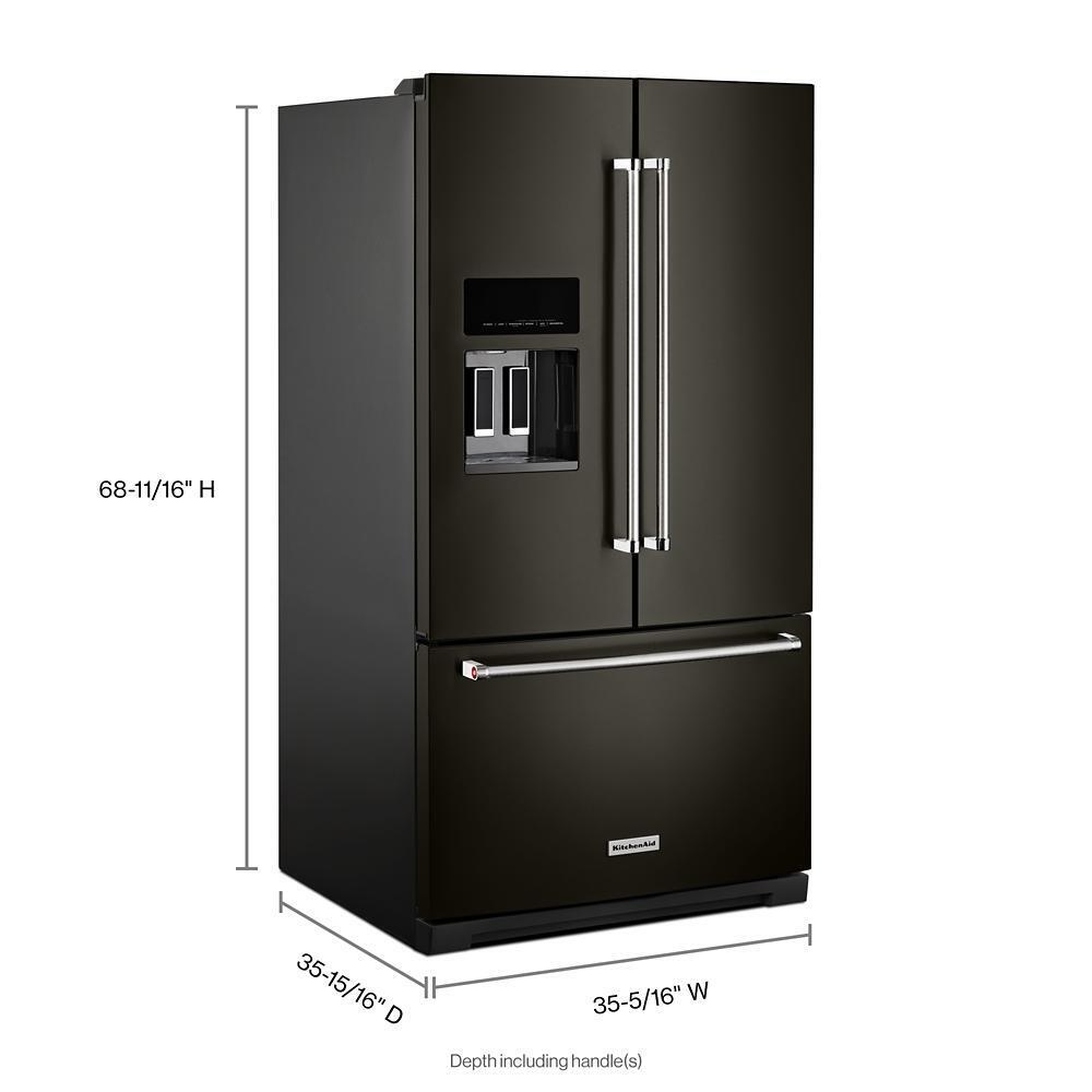 26.8 Cu. Ft. Standard-Depth French Door Refrigerator with Exterior Ice and Water Dispenser