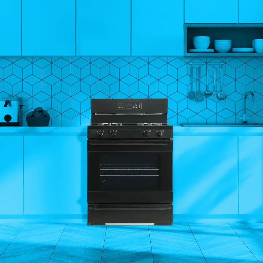 Element 5.2 Cu. Ft. 30 Gas Range - Black (EGR34MCCB)