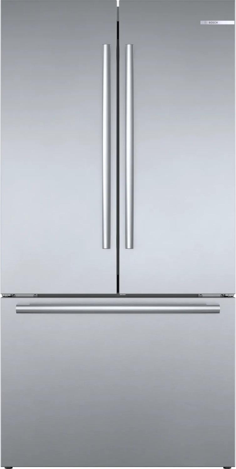 800 Series French Door Bottom Mount Refrigerator 36" Stainless steel (with anti-fingerprint)