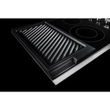 30-Inch Electric Cooktop with Reversible Grill and Griddle