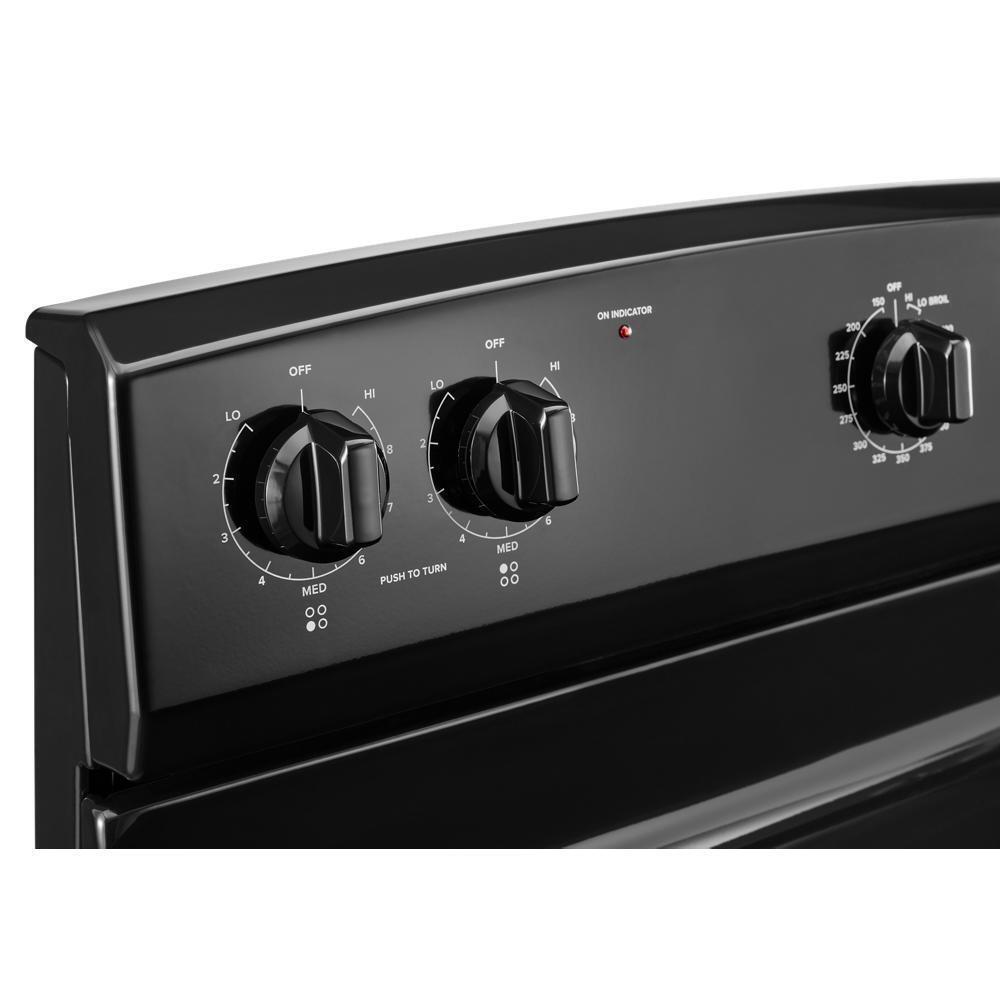 Amana® 30-inch Electric Range with Easy-Clean Glass Door