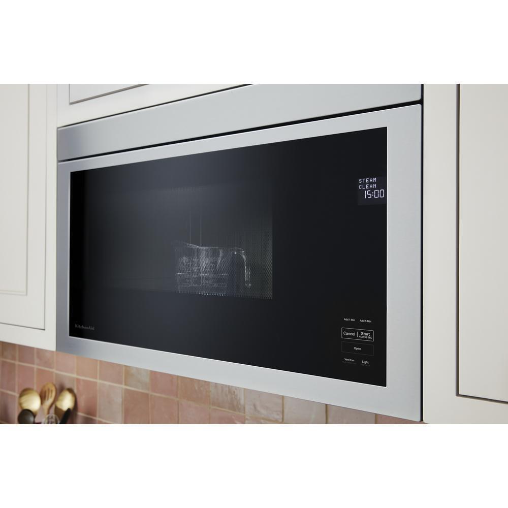 Over-The-Range Microwave with Flush Built-In Design