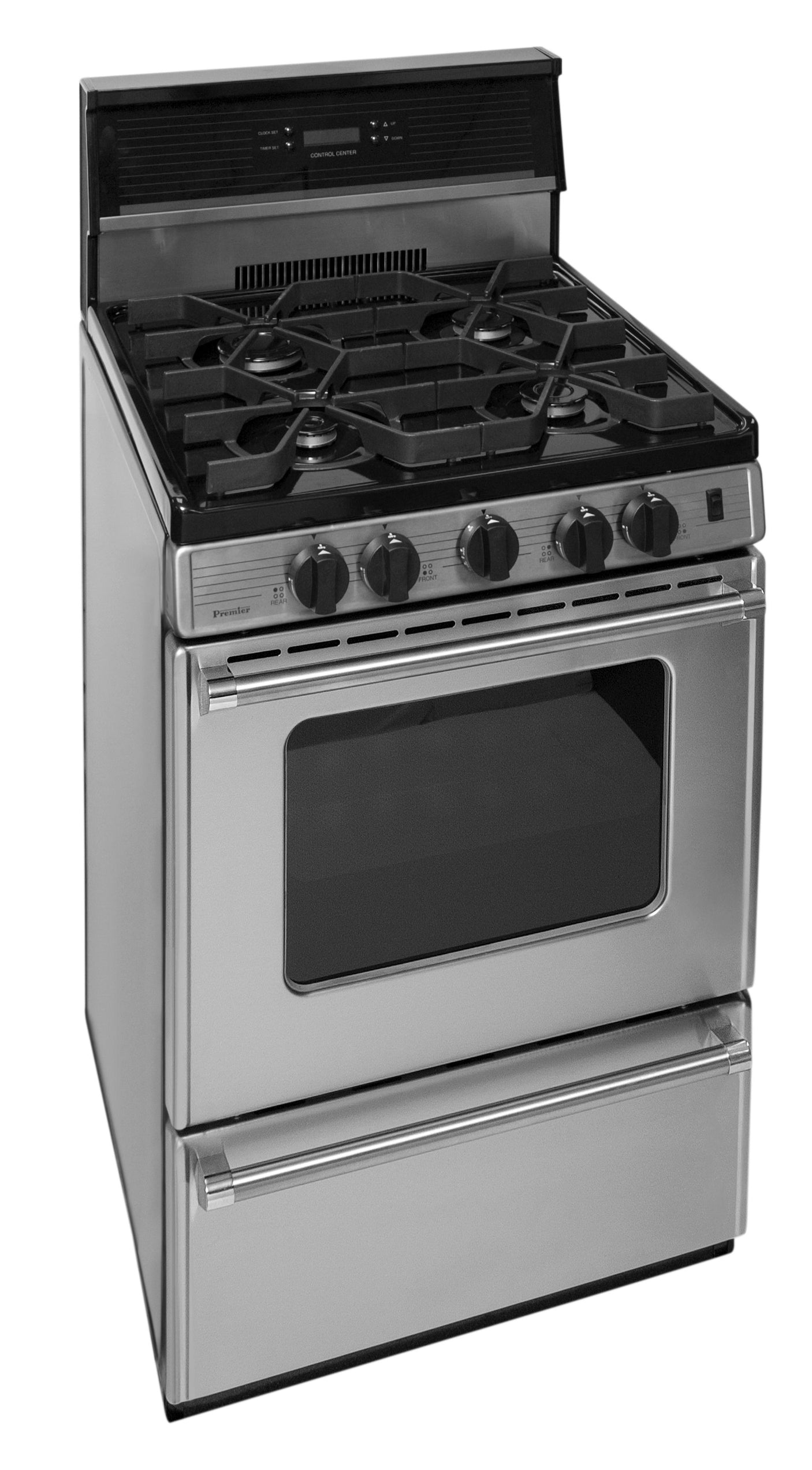 24 in. ProSeries Freestanding Sealed Burner Gas Range in Stainless Steel