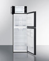 Microwave/refrigerator-freezer Combination With Allocator