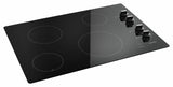 30-inch Electric Cooktop with Multiple Settings - Black