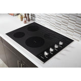 30-inch Electric Ceramic Glass Cooktop with Dual Radiant Element