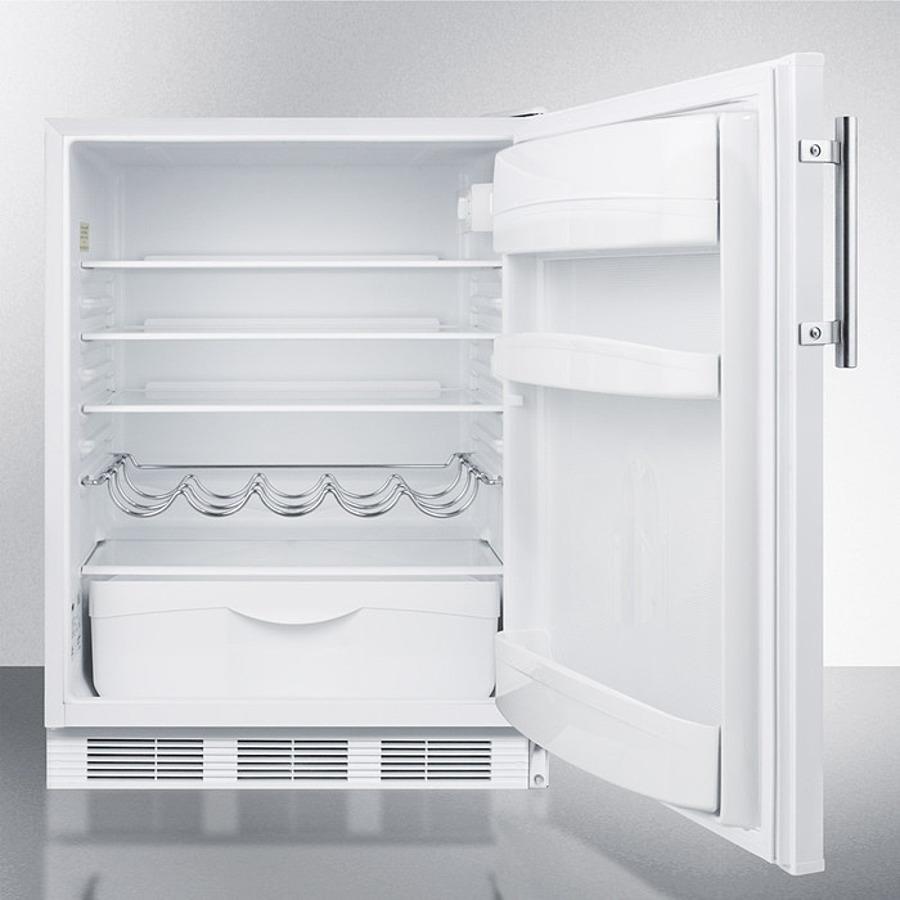 24" Wide All-refrigerator, ADA Compliant