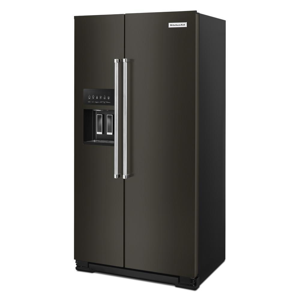 22.6 cu ft. Counter-Depth Side-by-Side Refrigerator with Exterior Ice and Water and PrintShield™ finish