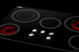 36" Wide 208-240v 5-burner Radiant Cooktop